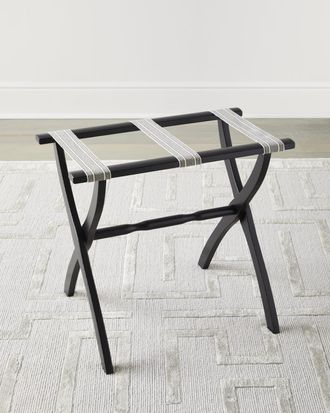 Gate House Furniture Dual Stripe Luggage Rack