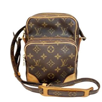 Louis Vuitton Pre-owned Amazon Monogram Shoulder Bag - unisex - Louis Vuitton Vintage - Vintage Cross Body Bags - Brown - ONE SIZE - Pre-owned