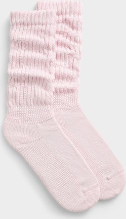 Simons Womens Ribbed slouchy socks Made in Portugal