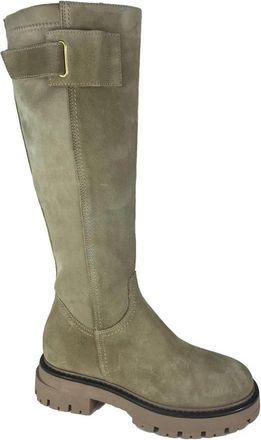 DL Sport 6404 V02 High Boots - Dames - Hoge Laarzen - Bruin - 41 EU - Schoenen