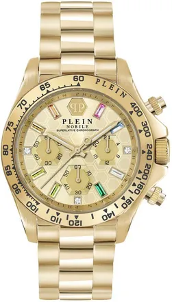 Philipp Plein Gold Stainless Steel Dress Womens Watch