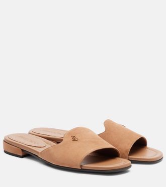 Jimmy Choo London Dina suede slides