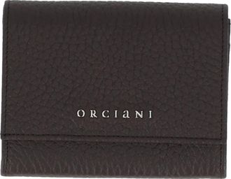 Orciani Portafoglio piccolo a busta Soft in pelle - Accessories - Hombre - Marr&oacute;n - ONE SIZE