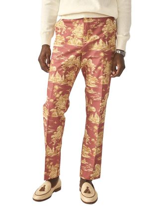 J.McLaughlin J.Mclaughlin Yellow Oxford Pant