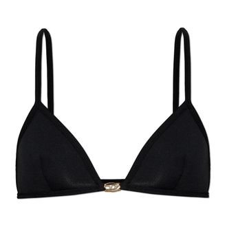 Diesel Ondergoed, Dames, Zwart, XL, Nylon, Luna-Utlt Bra