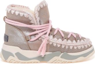Mou Schoenen, Dames, Veelkleurig, 37 EU, Wol, Trainer Scoubidou Lace