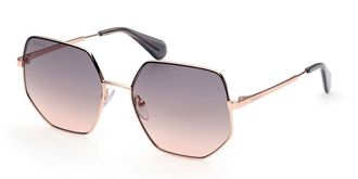 Max & Co. MO0026 33B Womens Sunglasses Rose-Gold Size 57