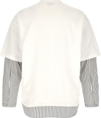 Comme Des Gar&ccedil;ons Mens White Cotton T-Shirt