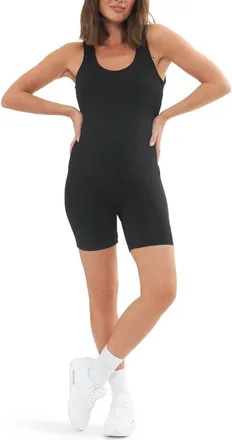 Ripe Luxe Knit Short Body Suit in Black at Nordstrom, Size X-Small