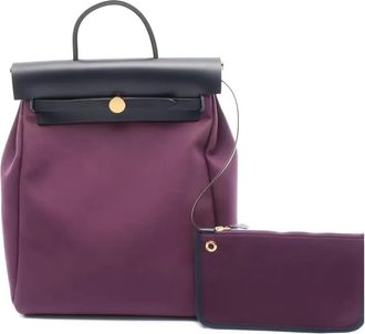 Hermès Zaino con zip 2021 - Viola