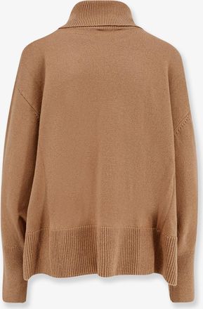 Axel Arigato Womens Wool Blend Turtleneck Sweater Brown Polyamide