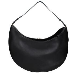 Jacquemus Black Leather Shoulder Womens Bag