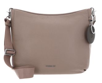 Mandarina Duck Womens Mellow Leather Crossover, Warm Taupe, One Size