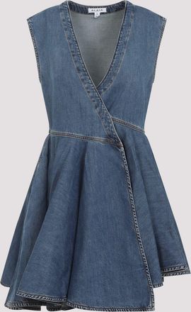 Alaia Alaïa Wrap Mini Dress