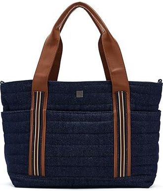 Think Royln Journey Maxi Tote Tote Handbags Dark Denim