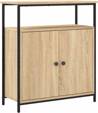 vidaXL Sideboard Sonoma Oak 70x30x80 cm Engineered Wood Vidaxl