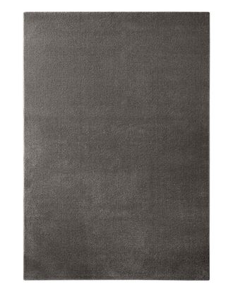 Esprit Alfombra tejida terciopelo corto antracita 200x290