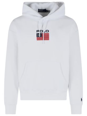 Polo Ralph Lauren Wei&szlig;es Sweatshirt aus Baumwollmischung von Polo Ralph Lauren