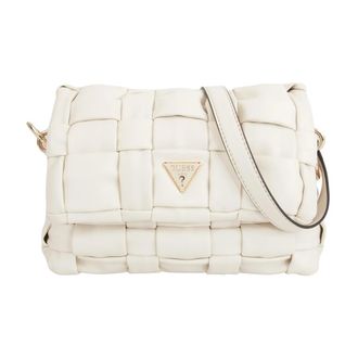 Guess Cross Body Bags, female, White, Size: ONE SIZE Satchel Panna
