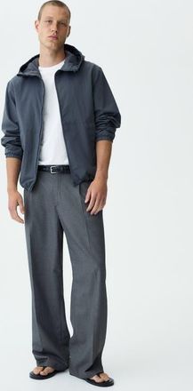 H&M Loose-fit Tailored Pants in Gray at Nordstrom, Size 36