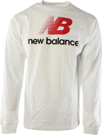 New Balance Uomo, Felpe, Bianco, S, new