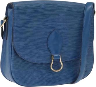 Louis Vuitton Pre-owned Vintage Cross Body Tas - Dames - Vintage Schoudertas - Blauw - ONE Size - Leer - Vintage