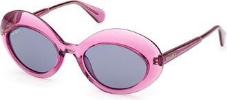 Max & Co. MO0080 72V Womens Sunglasses Pink Size 52
