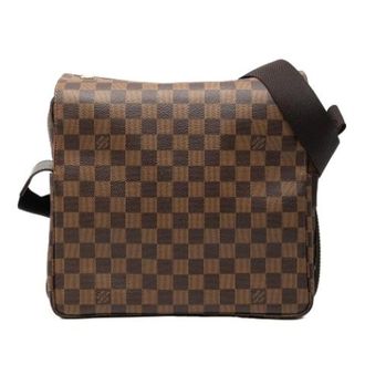 Louis Vuitton Pre-owned Cross Body Bags, female, Brown, Size: ONE SIZE Pre-owned Fabric Crossbody Bag