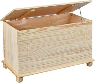 Dmora Banco madera natural 98x53 cm