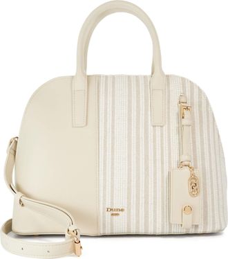 Dune London Womens Accessories Dandelions M - Textured Tote Bag - Beige - One Size