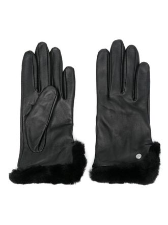 UGG Leren handschoenen - Zwart
