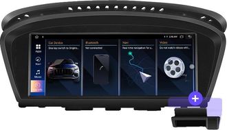 OEM Carplay, Compatible Con Bmw Serie 3 E60 E61 E63 E64 Y Serie 5 E90 E91 E92 E93 2004-2012, Wifi 4-64gb Cic