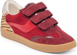 Dolce Vita Notice Sneaker in Oxblood Suede at Nordstrom, Size 7.5