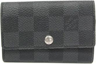 Louis Vuitton Pre-owned Fabric key-holders - unisex - Vintage Accessoires - Zwart - ONE Size - Vintage