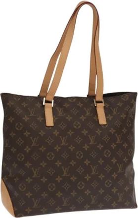 Louis Vuitton Pre-owned Canvas Tote Bag - Dames - Vintage Shopper - Bruin - ONE Size - Vintage