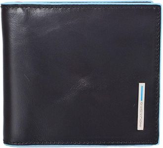 Piquadro Mens Black Leather Bags Wallet