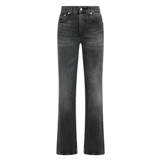 Haikure Straight Jeans, female, Black, Size: W25 Cleo Jeans