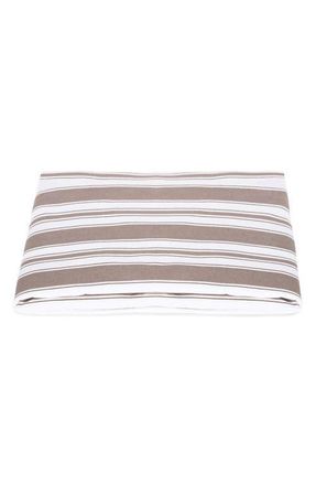 Matouk Elio Fitted Sheet in Mocha at Nordstrom, Size California King