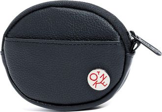 Giorgio Martello Milano Leather Coin Purse in Black at Nordstrom