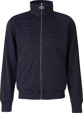 Givenchy Giacca sportiva con monogramma 72 jacquard - Blu