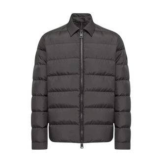 Moncler Giacca a camicia Malghette - - Jackets - Uomo - Nero - XL