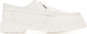 Maison Margiela White Leather 1461 Penton Loafers