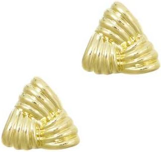 Adornia Triangle Statement Stud Earrings in Gold at Nordstrom Rack