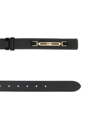 Dsquared2 Womens Black Leather Belt Nerochiaroro Cinture