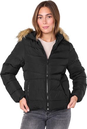 SS7 Womens Faux Fur Hooded Padded Coat