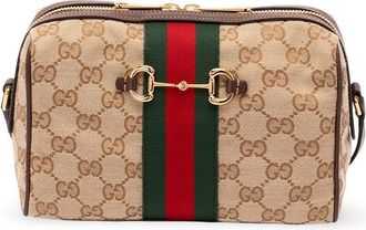 Gucci Horsebit Web Crossbody Bag