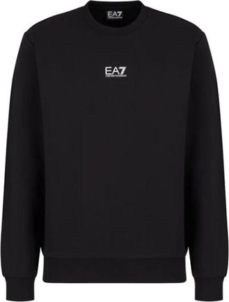 Emporio Armani Zwarte Sweater Collectie - Heren - Sweatshirts - Zwart - 2XL - Hoodies & sweatvesten