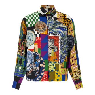 Versace Uomo, Magliette, Multicolore, 2Xl, new