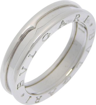 Bulgari White Gold White Gold (18K) Band Ring (Pre-Owned)