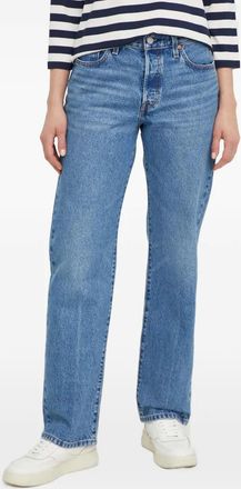 Levi's belt-loops jeans - women - Fabric - 24/30 - Blue